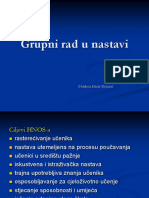 Grupni Rad U Nastavi Prezentacija