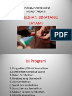 Presentation Program Sembelihan Binatang