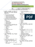 Soal PAS Simdig X Farmasi 2017-2018