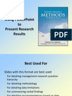 Using Powerpoint To Present Research Results