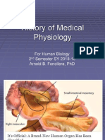 History of Medical Physiology