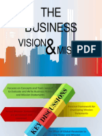 2-The Business Mission and Vision