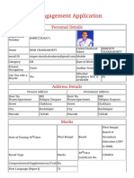 GDS Online Application Personal Details