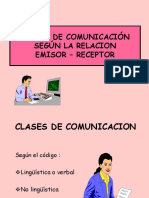 Clases de Comunicación