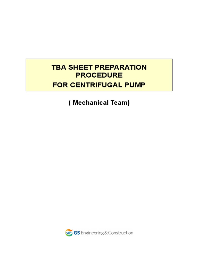 Technical Bid Evaluation Attachment9 1178067845726 Pdf Pump