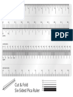 Pica Ruler Lettersize