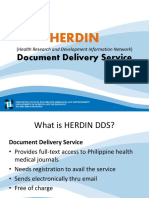 HERDIN Document Delivery Service Guide