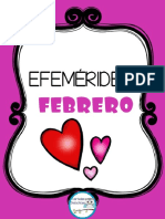Efemerides Febrero
