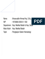 Kmb Slide Review Sistem Hematologi