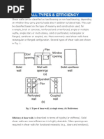 Fig. 1: Types of Shear Wall, (A) Single Storey, (B) Multi-Storey