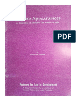 Beyond Appearances- An Exploration of Alternative Law Practice in India