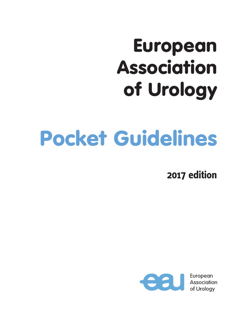 European Association of UROLOGY Pocket Guidelines 2017 PDF