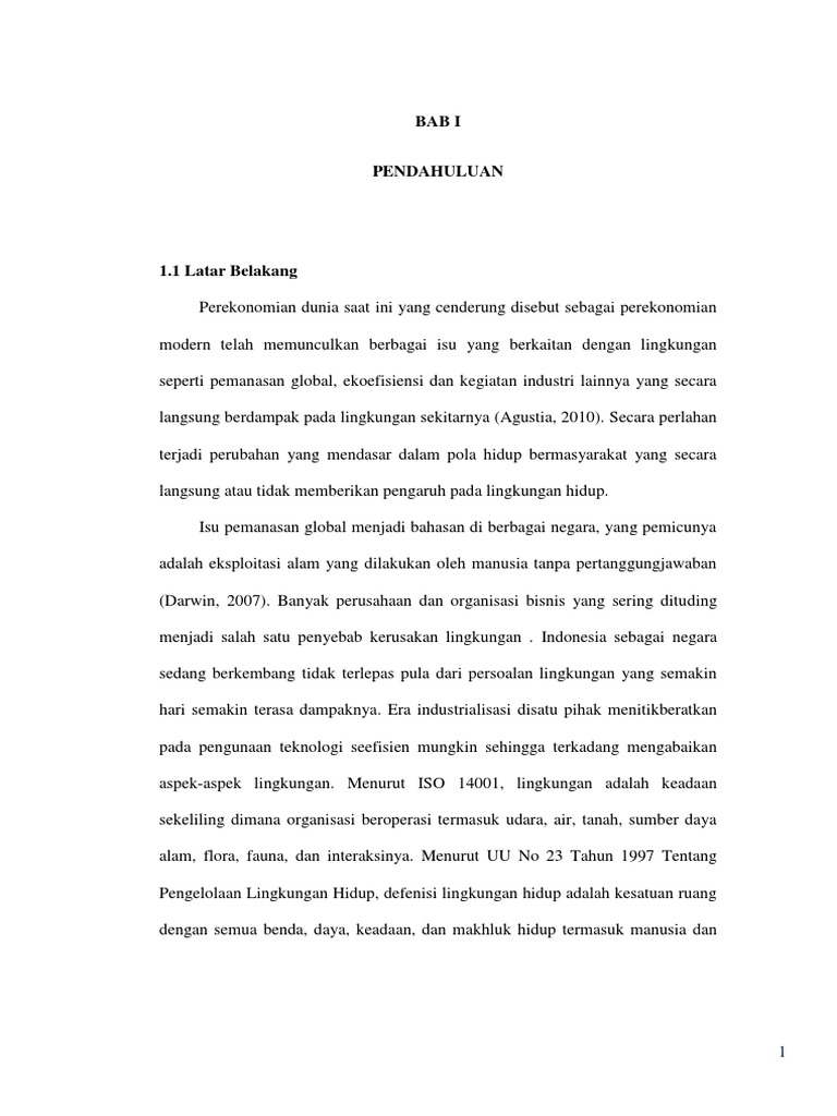 Akuntansi Lingkungan Dan Triple Bottom Line Accounting Sebagai Strategi Pengelolaan Dan Pengungkapan Tanggung Jawab Lingkungan Pada Bumn Maluku
