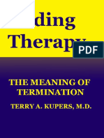 Ending Therapy - Terry Kupers