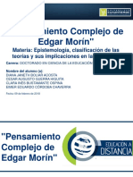 Pensamiento Complejo - Edgar Morin