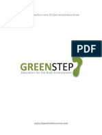 GreenStep LEED GA Sample Exam 1.pdf