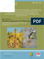 Cuadernillo n 6 Ano 2009- Riesgo Potencial de La Hormiga Cortadora de Hojas Acromyrmex Lobicornis Para Las Plantaciones Forestales de La Patagonia- Silvia Paola Perez