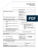 Law and Ethics DVD Order Form