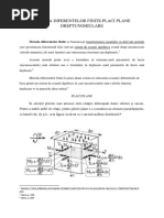 Metoda Diferentelor Finite