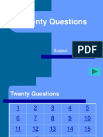 Play 20 Questions Game