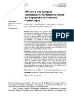 Efficience Tunesie PDF