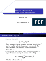 Nonlinear Least Squares: Applications To MIDAS and Probit Models