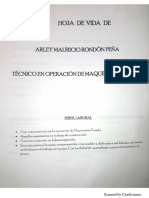 Hoja de Vida PDF