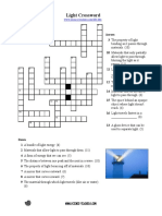 Light Crossword