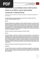 Cinta Moebius Teoría de La Socialidad Como Interacciónhacia Un Análisis Social Naturalista, Universal e Interaccional