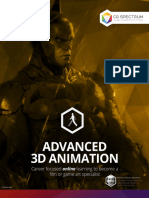 Advanced 3D Animation Course Brochure v.5