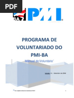 Manual Do Voluntario Pmi-ba