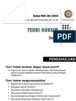 Theori Hukum 2016