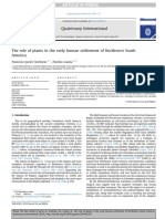 ACEITUNO, F. y N. LOAIZA. 2014. The Role of Plants in The Early Human Settlement of Northwest South America PDF