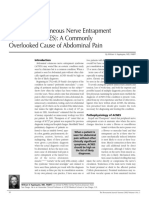 Abdominal Cutaneous Nerve Entrapment PDF