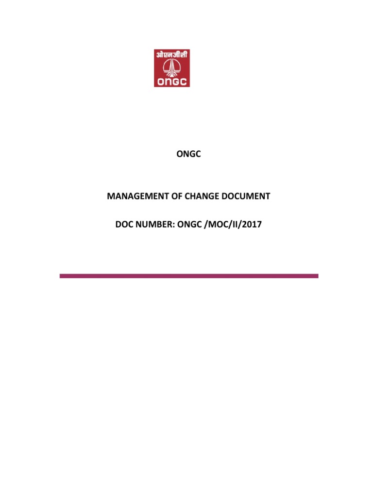 MOC Risk Assessment Guidelines | PDF | Risk | Risk Assessment