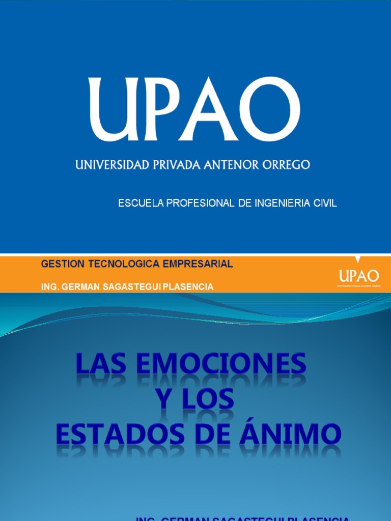 Emociones y Estados de Ánimo | PDF | Estado de ánimo (psicología ...