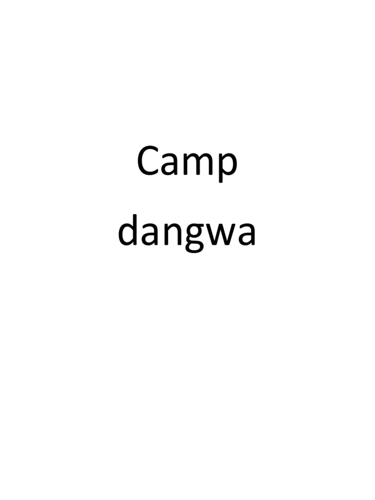 Camp | PDF | National Security | Military