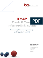 Track & Trace Informacijski Sustav: Bit.3P