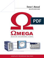 Omega Manual 18-0233V-G Original