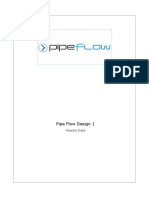 Pipe Flow Design Results