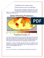 Global Warming Map