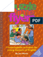 Puzzle Time For Flyers PDF