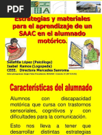 Objetivos y Estrategias Aprendizaje SAAC