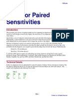 Tests For Paired Sensitivities
