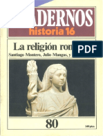 Revista Cuadernos Historia 16 - 1985 - Ch080 - La Religion Romana