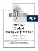 Reading Comprehensions 6th Grade PDF