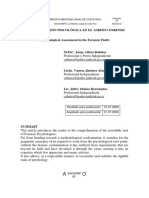 La Evaluación Psicológica en El Ámbito Forense.: Issn 1409-0015 Volumen 23 Setiembre 2006 Número 2