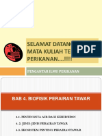 Biofisik Perairan Tawar-Pip