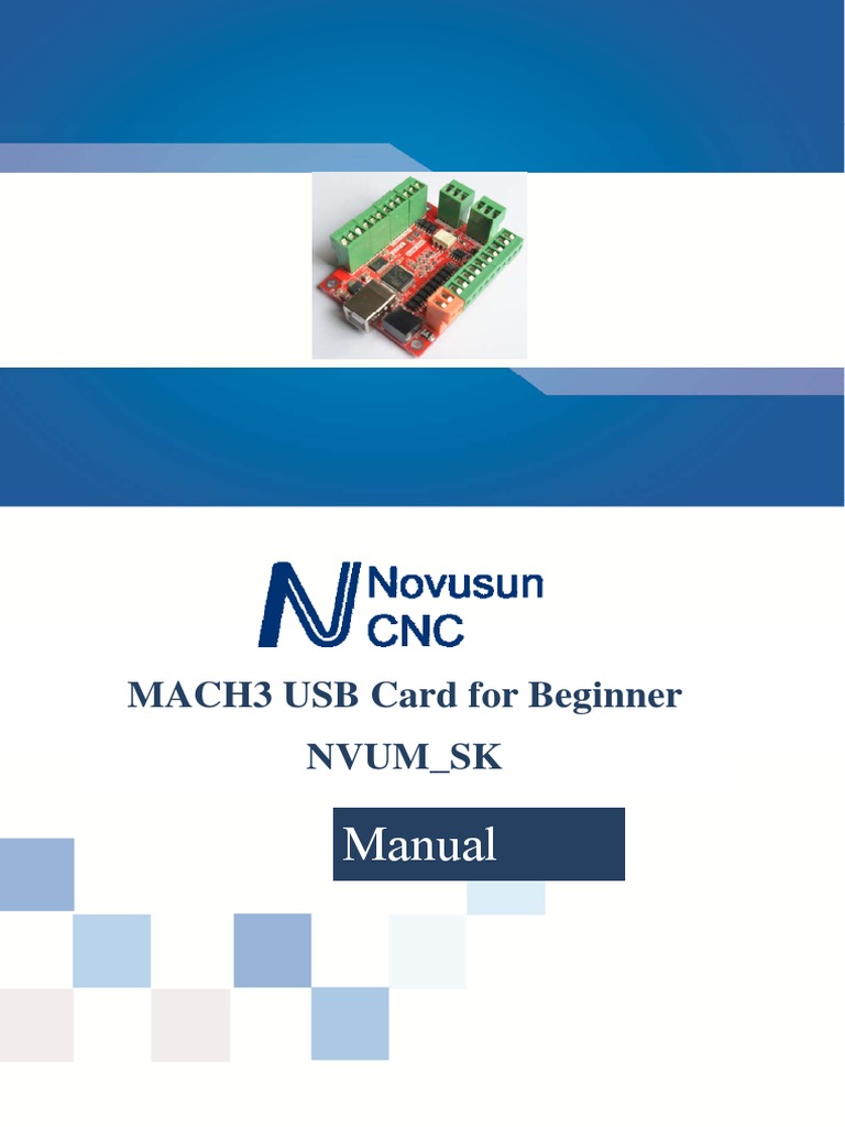 Manual Mach3 Usb Card For Beginner Nvum Sk Pdf Power Supply