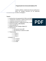 Taller Básico Programación de Microcontroladores PIC